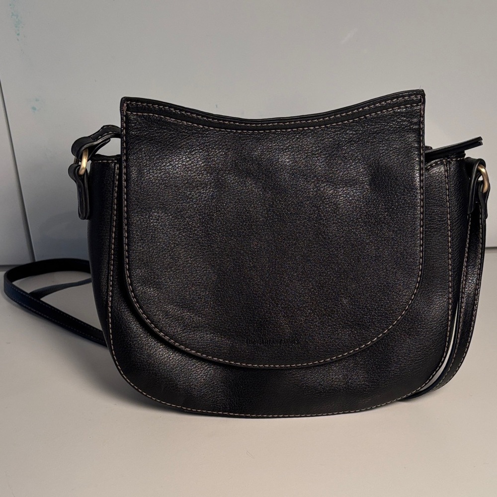 Elizabeth and James Black Crossbody Bag